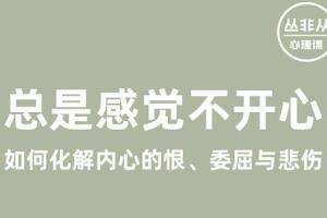 丛非从·如何化解内心的恨、不开心、委屈与悲伤