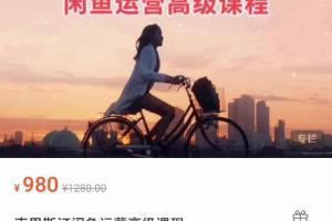 克里斯汀·闲鱼运营高级课程（百度网盘）