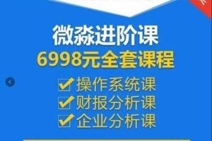 微淼商学院·封贺:财务自由进阶课程 24周实践笔记(原价6988元)