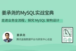 姜承尧mysql网络培训课_姜承尧的MySQL实战宝典(带源码笔记)