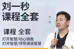 刘一秒演讲视频大全（攻心销售 执行智慧 打开智慧）