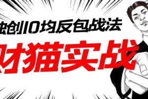 财猫实战股票课程·猫哥系统训练营(第1期)