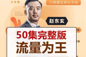 赵东玄流量为王课程50集（百度网盘）