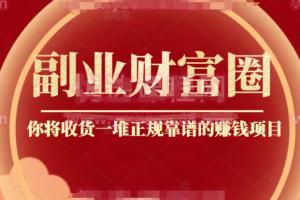 阿拉丁副业财富圈整合的正规靠谱赚钱项目