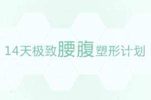 颜捷14天极致腰腹塑形计划课程