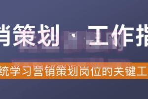 赵宁营销策划学习课程（pdf mp3）