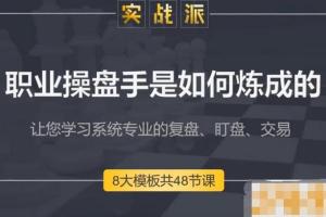 古彧股票交易职业操盘手是如何炼成（80集）