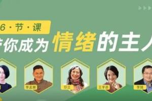 学会如何进行情绪管理的技能音频课（李孟潮 李旭 王宇赤 莎兰 黄玉玲）