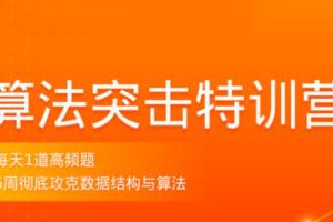 拉勾算法突击训练营3期（百度网盘）