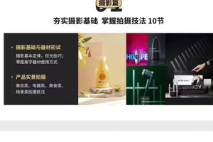 周大杰商业精修课 产品摄影全能班22年1月结课（部分素材）