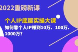 粥左罗个人IP底层实操大课_个人ip打造运营方案课程