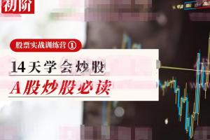 投行大师兄程郡股票讲座（P1初阶）