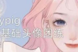 Luffpig2022年漫改头像ipad团练插画课第4期（画质还行有笔刷）