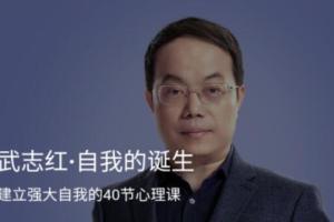 武志红·建立强大自我的40节心理课(音频 文档)
