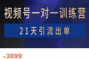 花爷×Alan×figo视频号一对一训练营（原价3899元）