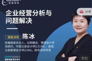 陈冰企业经营分析与问题解决（百度网盘）