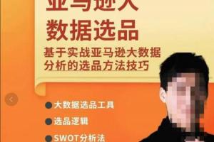亚马逊大数据选品课，分析选品的方法与技巧