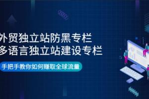 外贸多语言网站建设 防黑教程