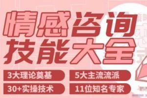 婚恋情感&家庭治疗“百科全书”-情感心理咨询技能大全