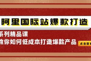 天下网商·阿里国际站爆款打造系列精品课