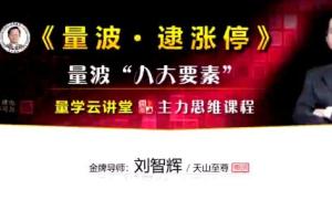 量学云讲堂刘智辉·量学识庄伏击涨停38期
