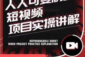 进击的小徐·人人可复制的5个短视频项目课程（百度网盘）