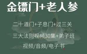 金镖门·辛丑弟子班钉钉视频课程第三期（百度网盘）