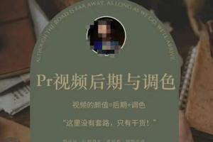 光拾Pr视频后期与调色课程（百度网盘）
