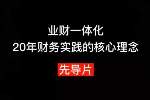 徐薇·业财融合经营制胜课程(百度云)