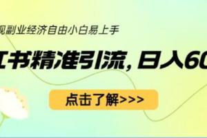小红书幼师公开课精准引流变现项目，小白日入600 （教程 1153G资源）