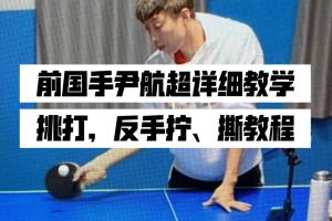 中国国家乒乓球队国手·尹航乒乓球教学