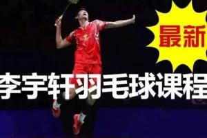 李宇轩羽毛球教学课程(百度网盘)