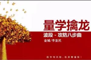 量学大讲堂·金城李亚民:量学擒龙伏击龙头第43期11段位