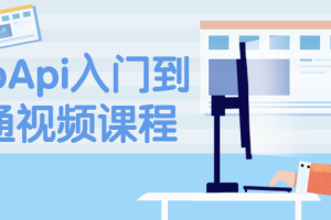 webapi开发教程视频_WebApi入门到精通课程