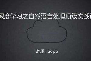 Al深度学习之自然语言处理顶级实战课程