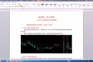 匡洺颉K线魔方炒股教程