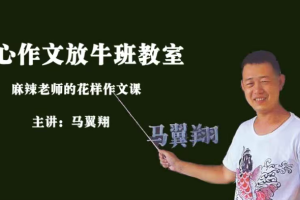 马翼翔《画说作文》_开心作文放牛班教室
