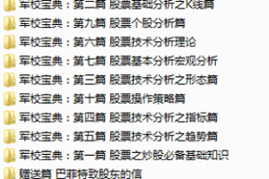 股民军校_股票入门视频教程