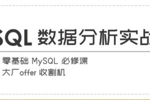 漫画SQL：mysql数据分析实战必修课