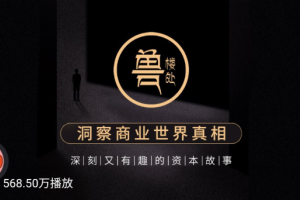 兽楼处【洞察商业世界真相】深刻又有趣的资本故事