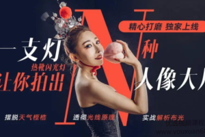 大石摄影【一支灯让你拍出N种人像大片】
