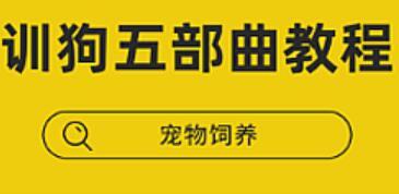 唐伟敏训犬教程：唐伟敏训狗五部曲经典版