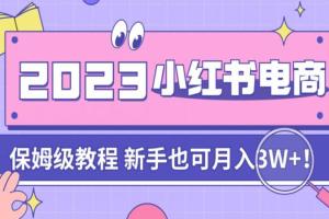 阿本小红书电商陪跑营4.0课程