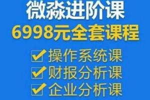 微淼商学院进阶课全套课程百度云资源