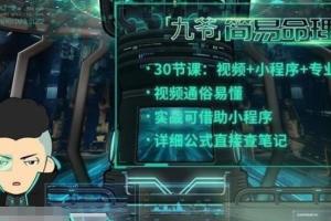 九爷简易命理学：军师策 甲子智界 命理分析
