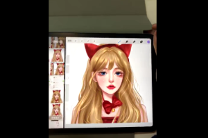 2021年1月画仙儿妮妮ipad插画课（画质高清有笔刷）