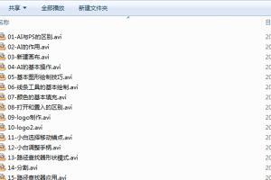AI Illustrator零基础入门教程（百度云）