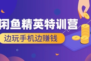 翼牛学堂：闲鱼精英特训营进阶班