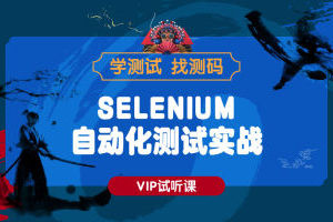 Java selenium自动化测试从零学习入门视频课程