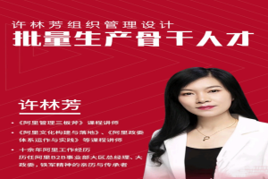许林芳：《批量生产骨干人才》组织管理设计百度云